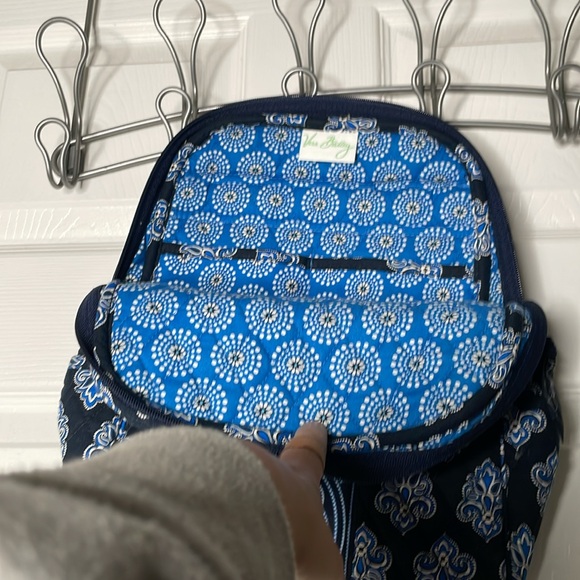 Vera Bradley calypso blue small backpack main image 5